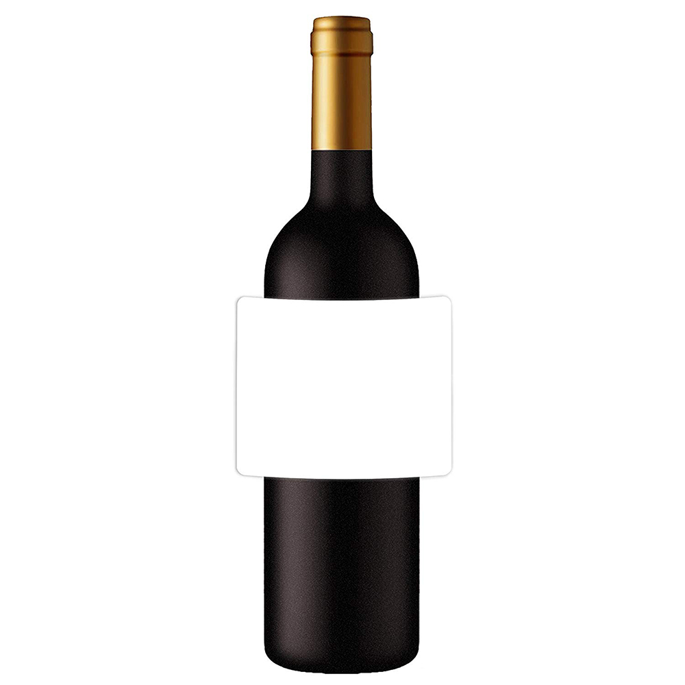 Mr Label Waterproof Matte White Wine Label – For Inkjet & Laser Printer –  For 750Ml Wine Bottle – Tear Resistant – For Homemade Wine/wedding For Blank Wine Label Template