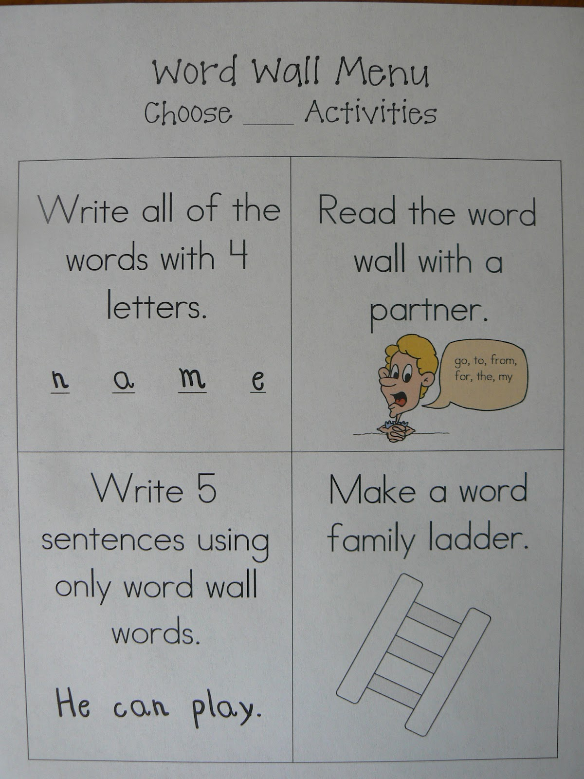 Mrs. T's First Grade Class: Words Their Way Games And Word With Regard To Words Their Way Blank Sort Template