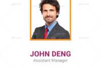 Multipurpose Business Id Card Templatedotnpix | Graphicriver inside Sample Of Id Card Template
