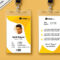 Multipurpose Corporate Office Id Card Free Psd Template Throughout High School Id Card Template