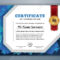 Multipurpose Modern Professional Certificate Template Design.. In Professional Award Certificate Template