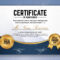Multipurpose Professional Certificate Template Design For Print For Professional Award Certificate Template