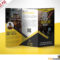 Multipurpose Trifold Business Brochure Free Psd Template For 3 Fold Brochure Template Psd