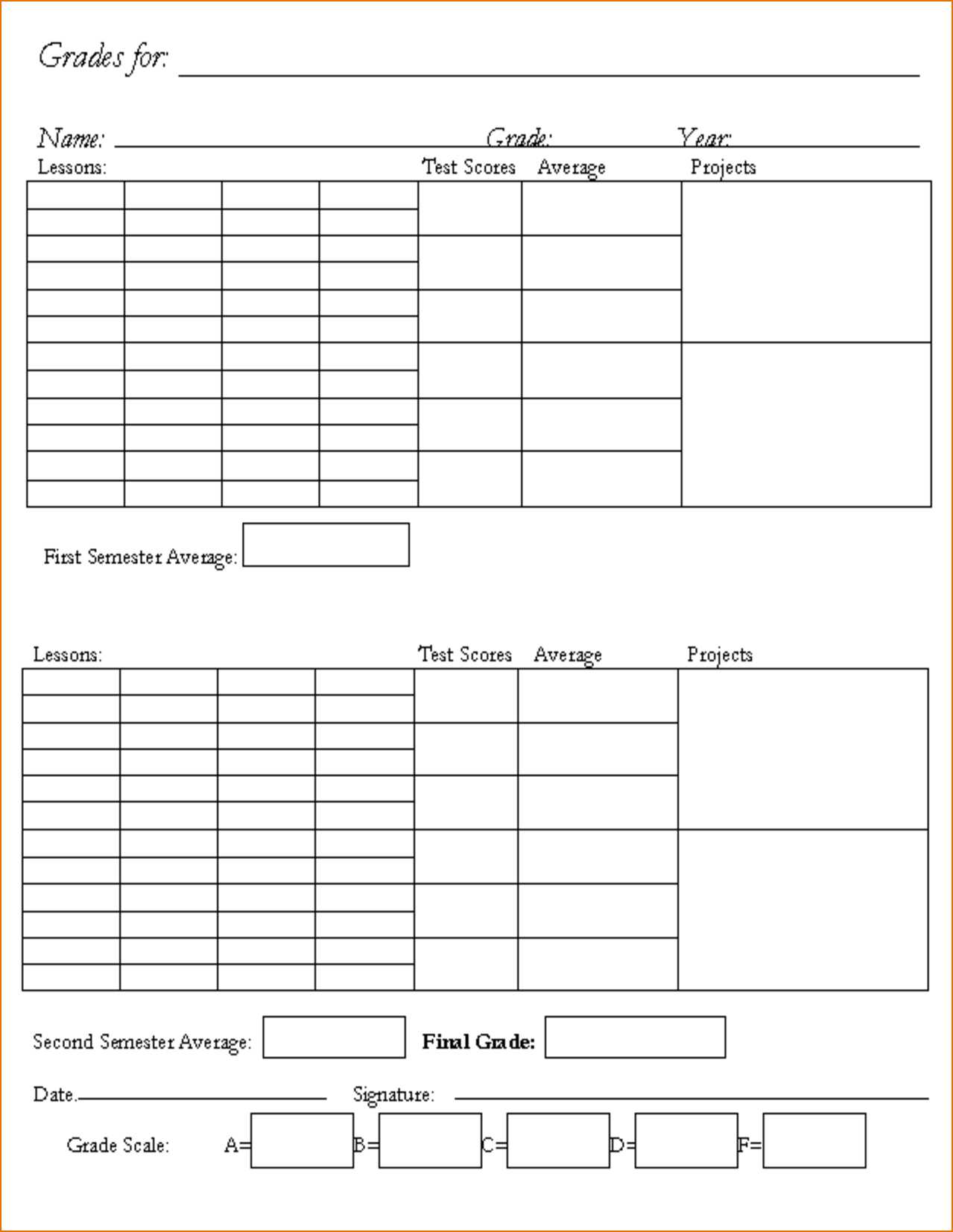 Name Card Template For Kindergarten Throughout Boyfriend With Boyfriend Report Card Template