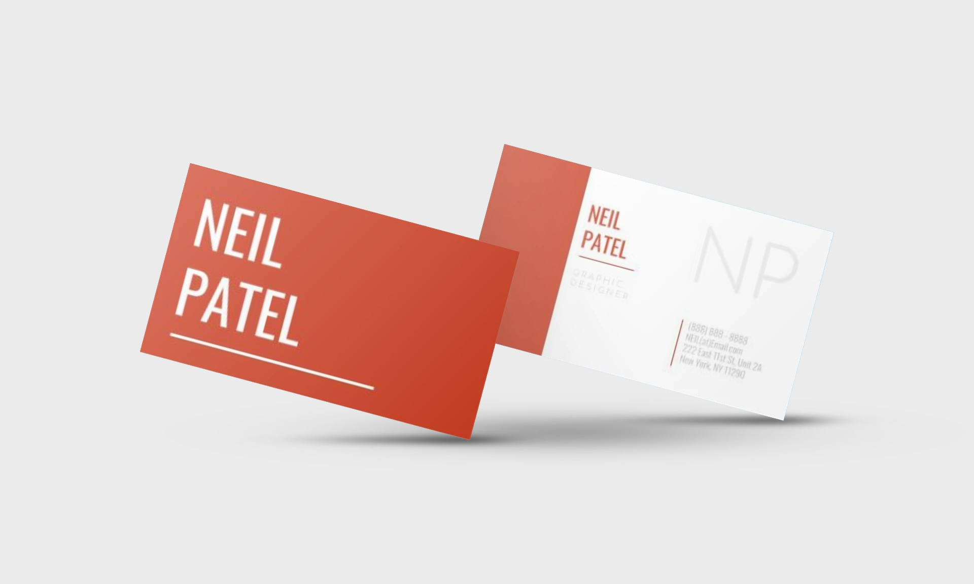 Neil Patel Google Docs Business Card Template – Stand Out Shop Pertaining To Business Card Template For Google Docs