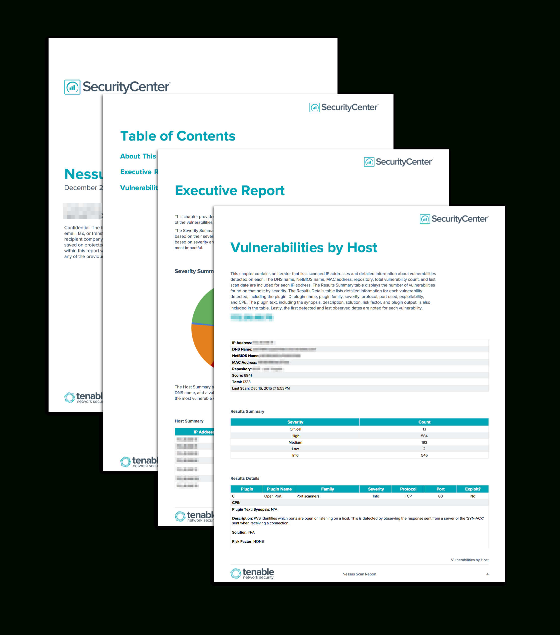 Nessus Scan Report – Sc Report Template | Tenable® With Threat Assessment Report Template