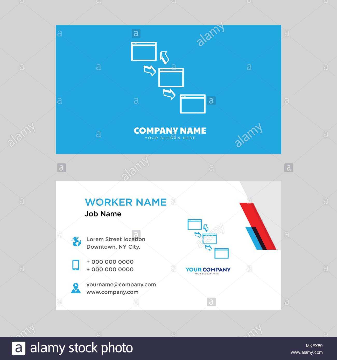 Networking Business Card Design Template, Visiting For Your Pertaining To Networking Card Template