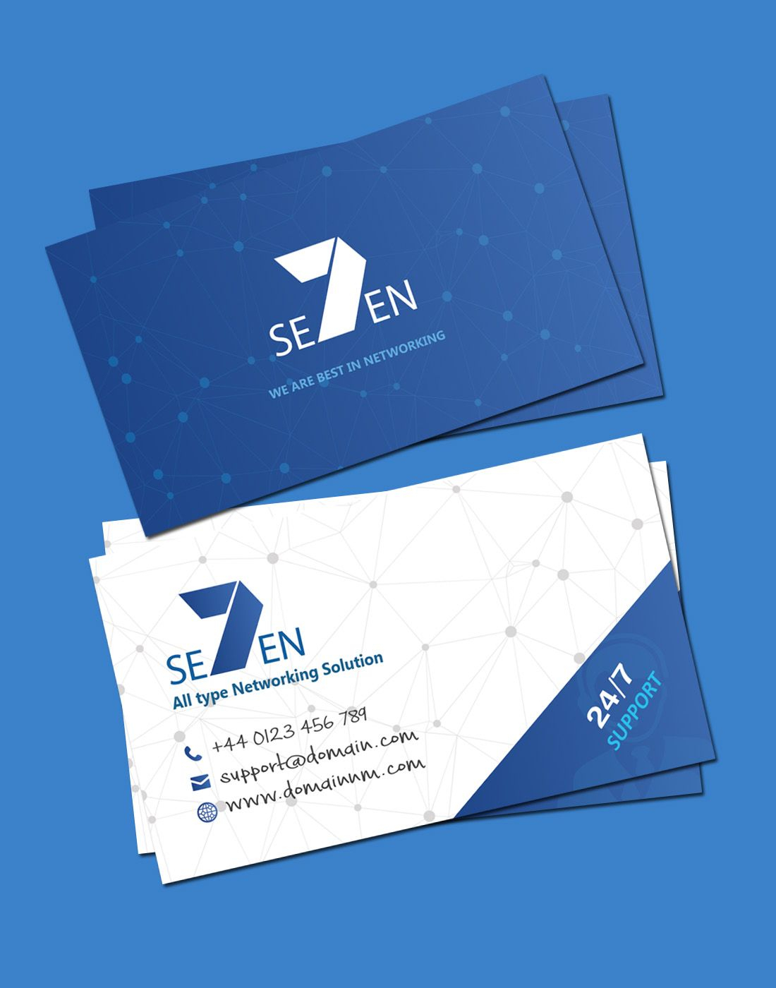 Networking Business Card Template | Business Card Templates With Networking Card Template