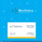 Networking Logo Design With Business Card Template. Elegant Throughout Networking Card Template