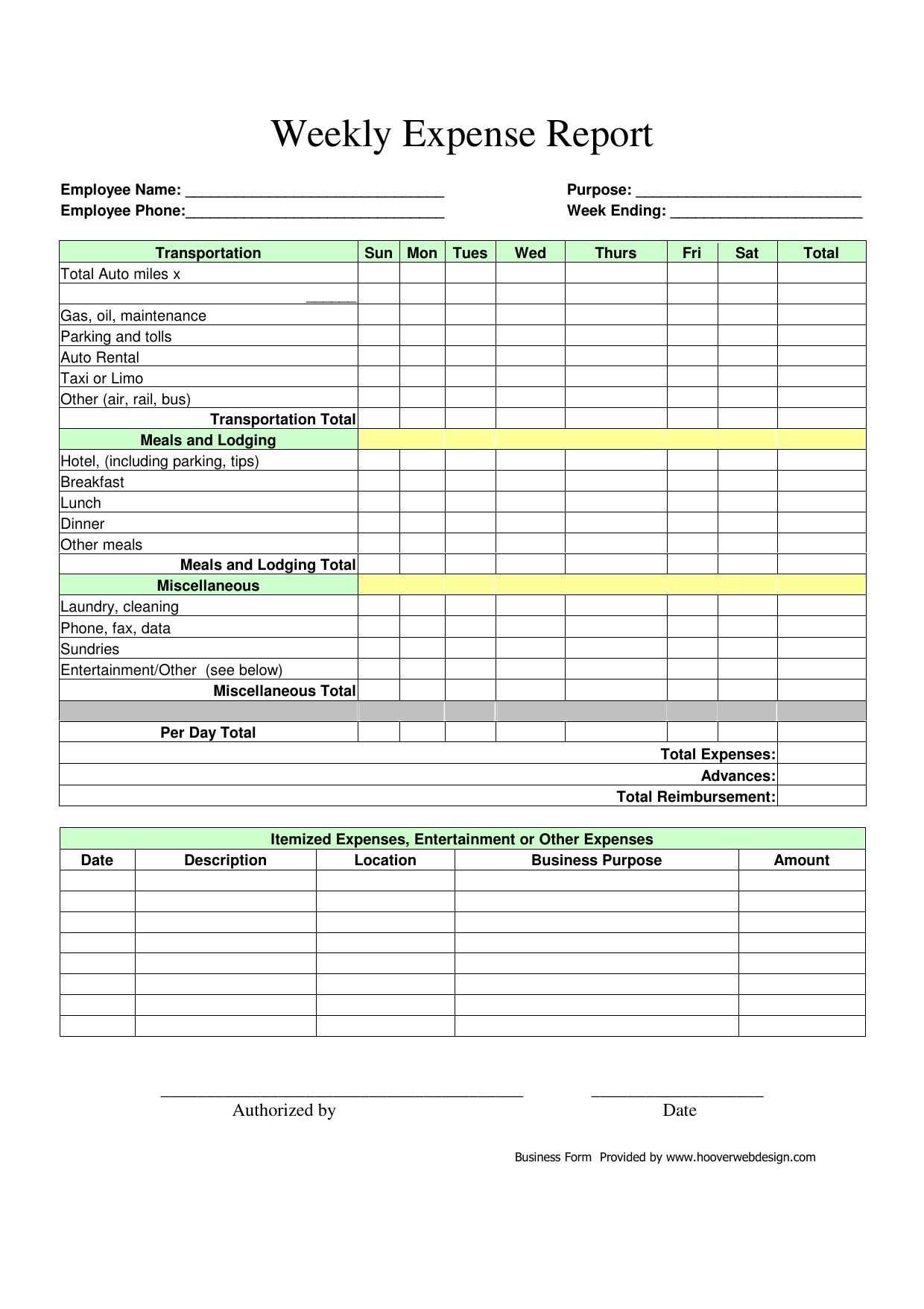 New Expenses Report Template Excel #xlstemplate #xlssample Inside Expense Report Template Xls