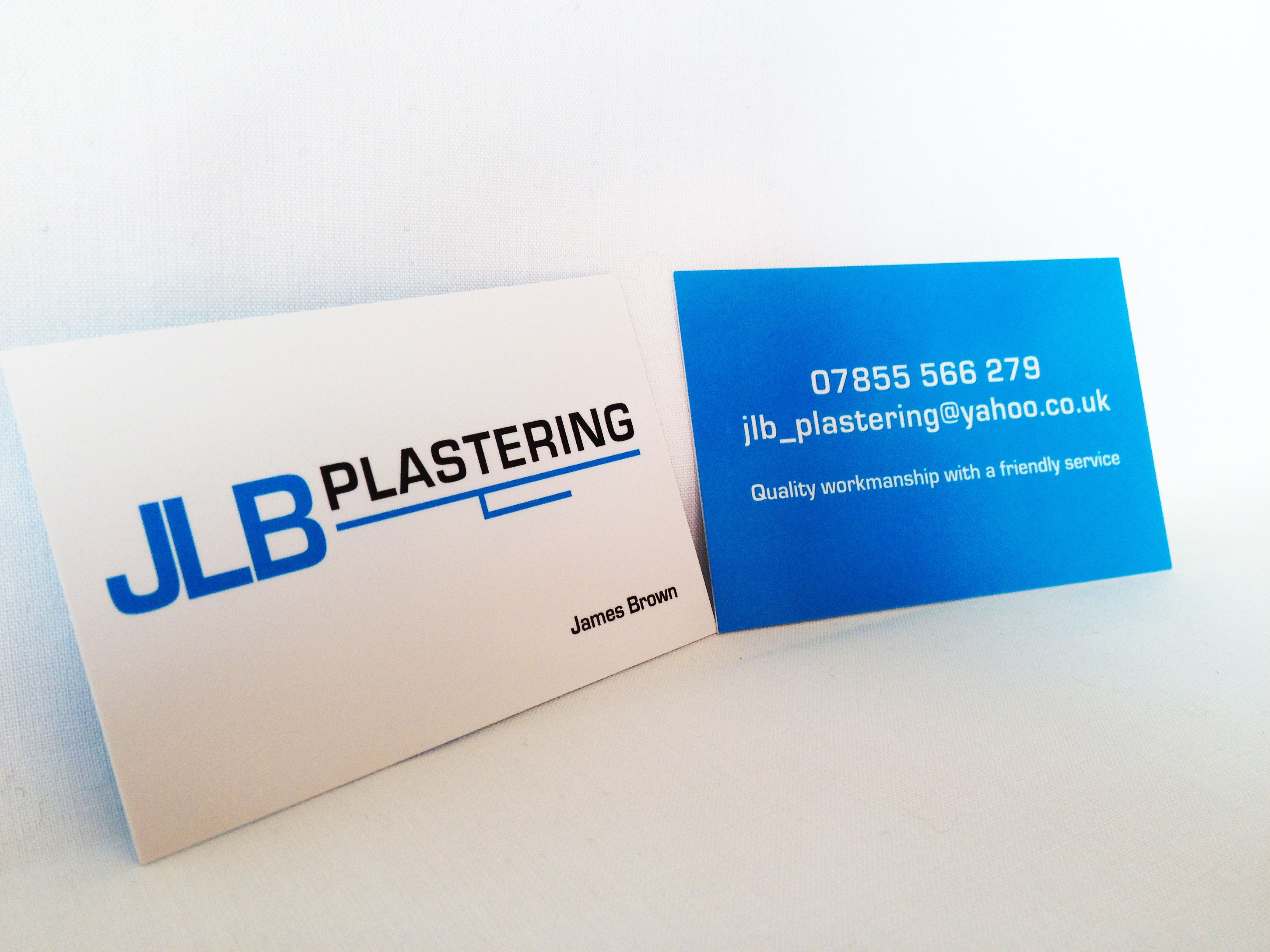 New Jlb Plastering Business Cards And Logo Design | Logos Pertaining To Plastering Business Cards Templates