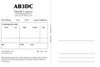 New Qsl Cards Design – Ab3Dc's Ham Radio Blog regarding Qsl Card Template