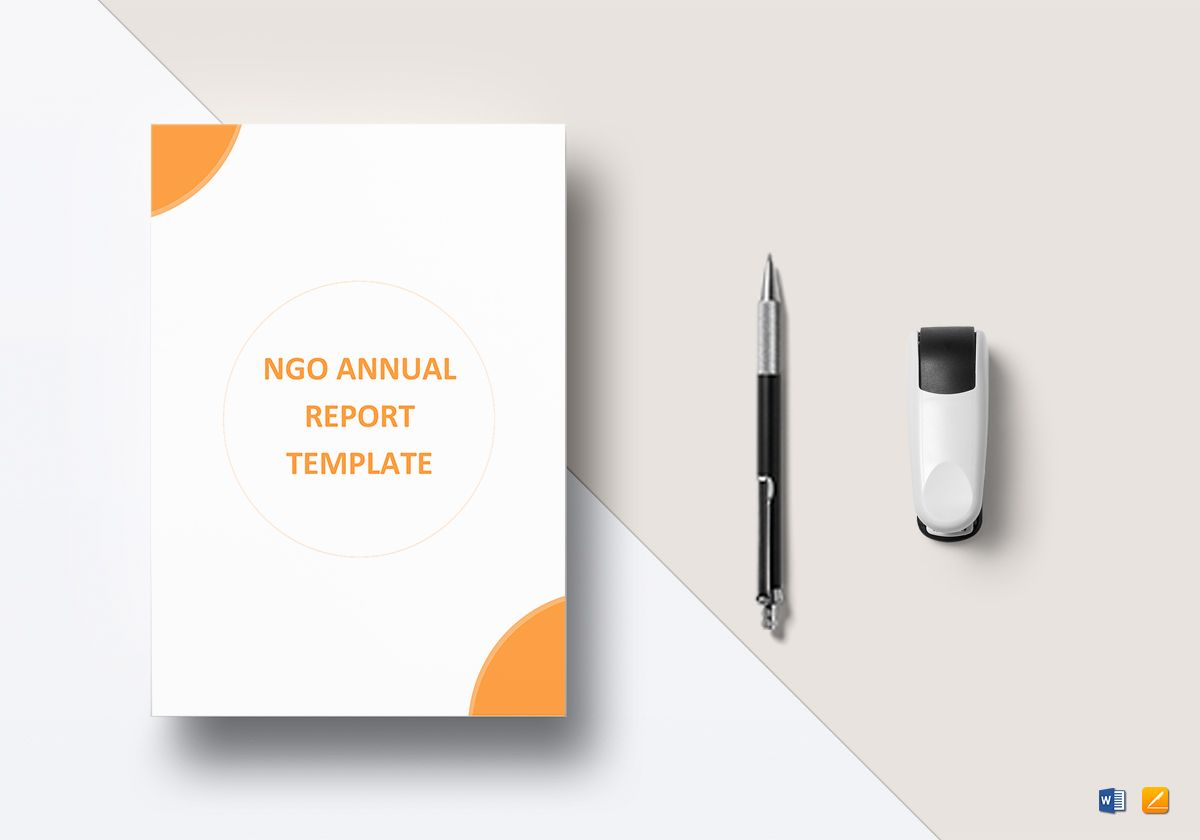 Ngo Annual Report Template With Regard To Annual Report Template Word