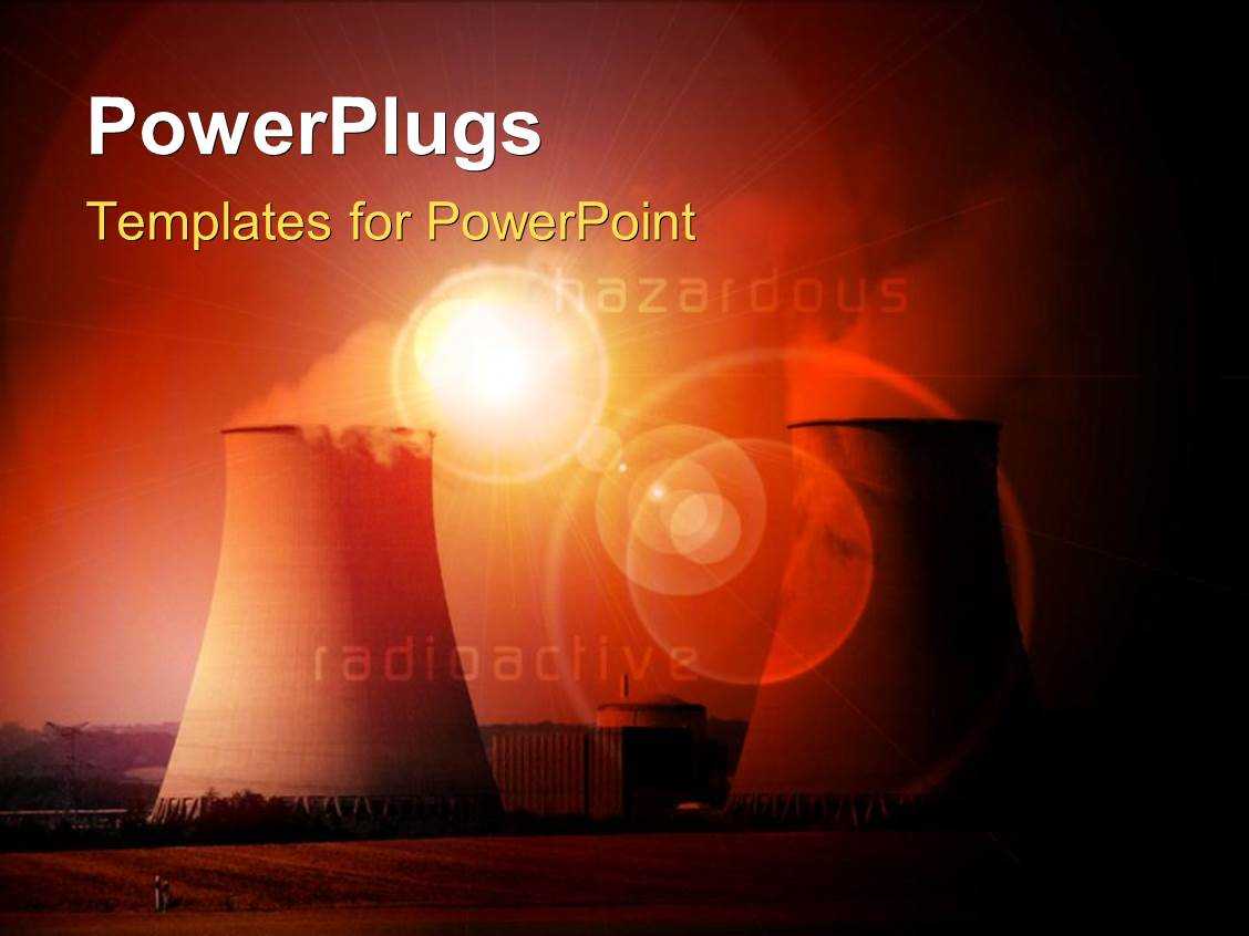 Nuclear Powerpoint Templates W/ Nuclear Themed Backgrounds For Nuclear Powerpoint Template