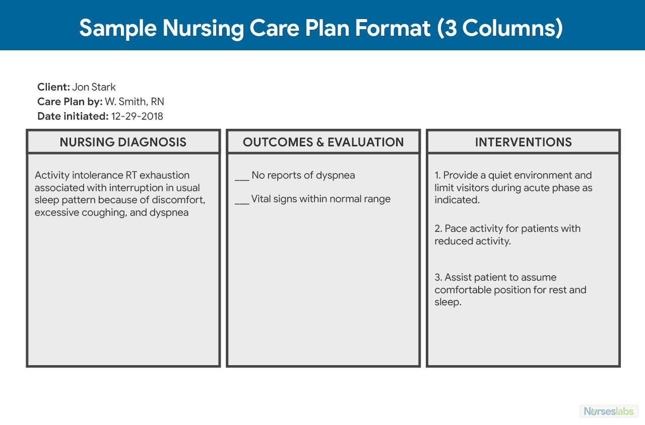 Nursing Care Plan (Ncp): Ultimate Guide And Database In Nursing Care Plan Templates Blank