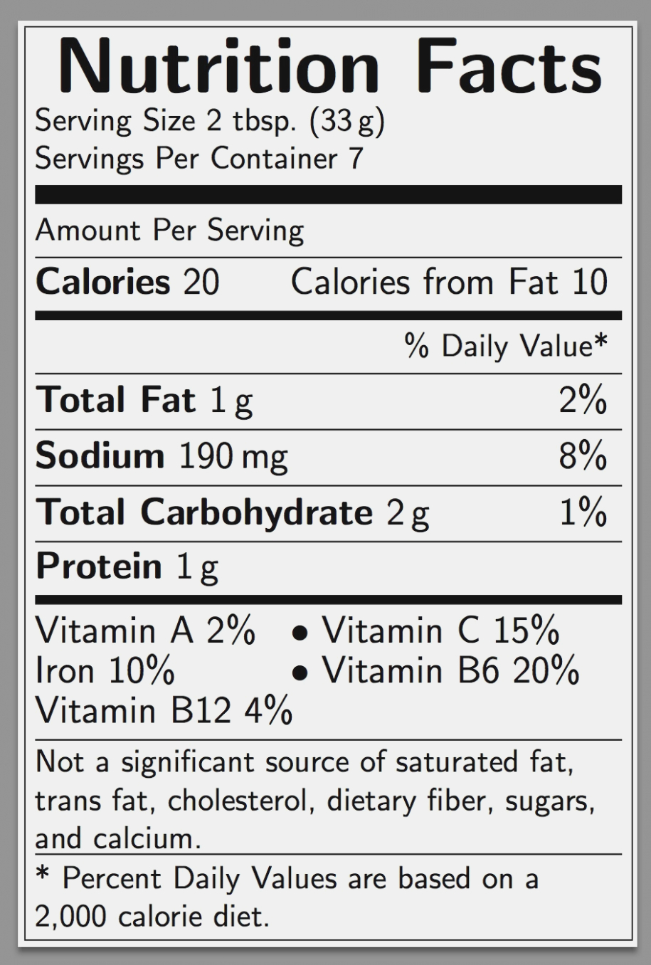Nutrition News: Food Nutrition Table Excel Regarding Nutrition Label Template Word