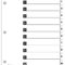 Onestep® Printable Table Of Contents Dividers, 10 Tab, White Within Blank Table Of Contents Template
