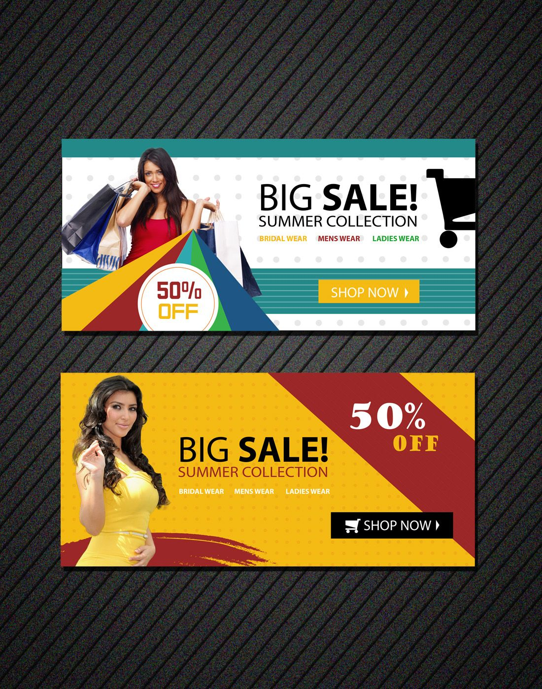 Online Shopping Banners Templates | Free Website Psd Banners Inside Free Online Banner Templates
