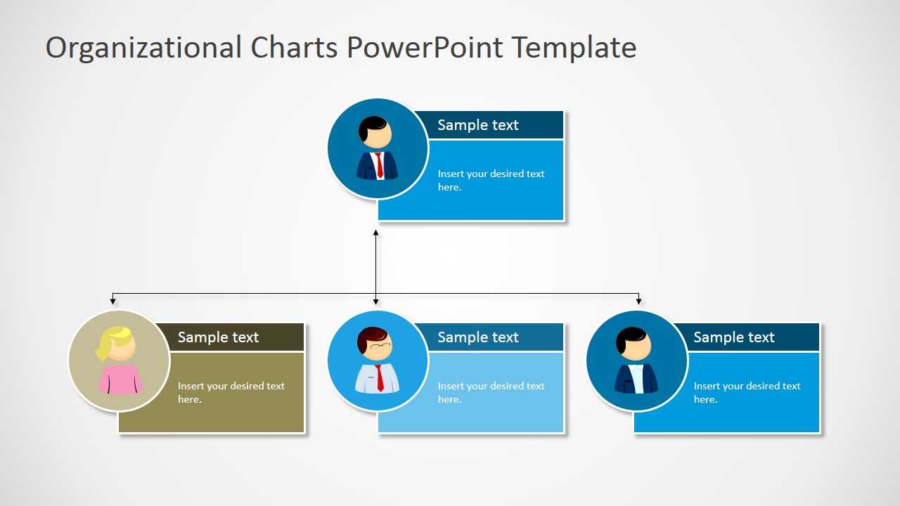 Microsoft Organizational Chart Template