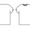 Outline Of A T Shirt Template | Free Download Best Outline For Blank T Shirt Design Template Psd