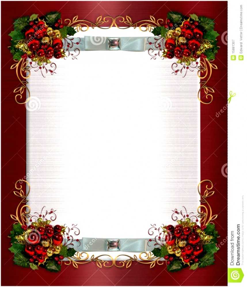 Outstanding Free Christmas Invitation Templates Template Within Free Christmas Invitation Templates For Word