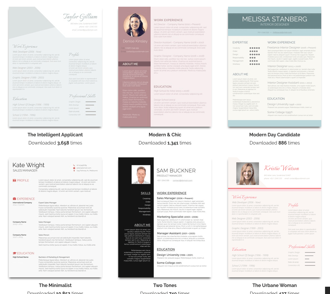 Over 100 Free Resume Templates For Microsoft Word | Komando With Microsoft Word Resume Template Free