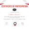 Participation Certificate For Running Template With Regard To Running Certificates Templates Free