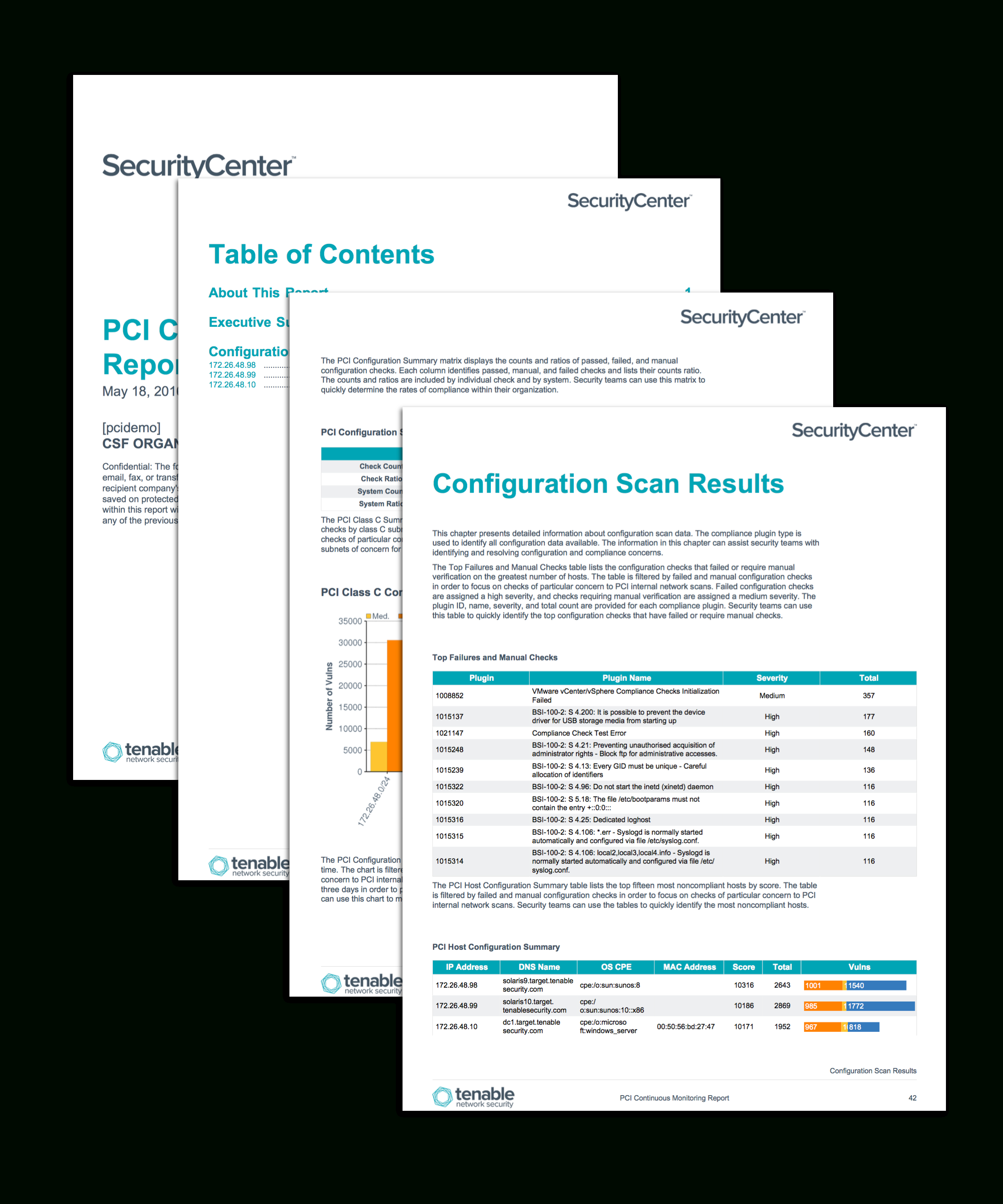 Pci Configuration Audit Report – Sc Report Template | Tenable® Within Security Audit Report Template