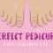 Pedicure Gift Certificate For A Nail Salon. Cute Feminine Design.. Within Nail Gift Certificate Template Free