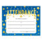 Perfect Attendance Stars Design Gold Foil Stamped Certificate Pertaining To Perfect Attendance Certificate Free Template