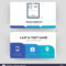 Personal Details, Business Card Design Template, Visiting With Personal Identification Card Template