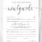 Personalized Newlyweds Advice Cards, Script Wedding Advice Inside Marriage Advice Cards Templates