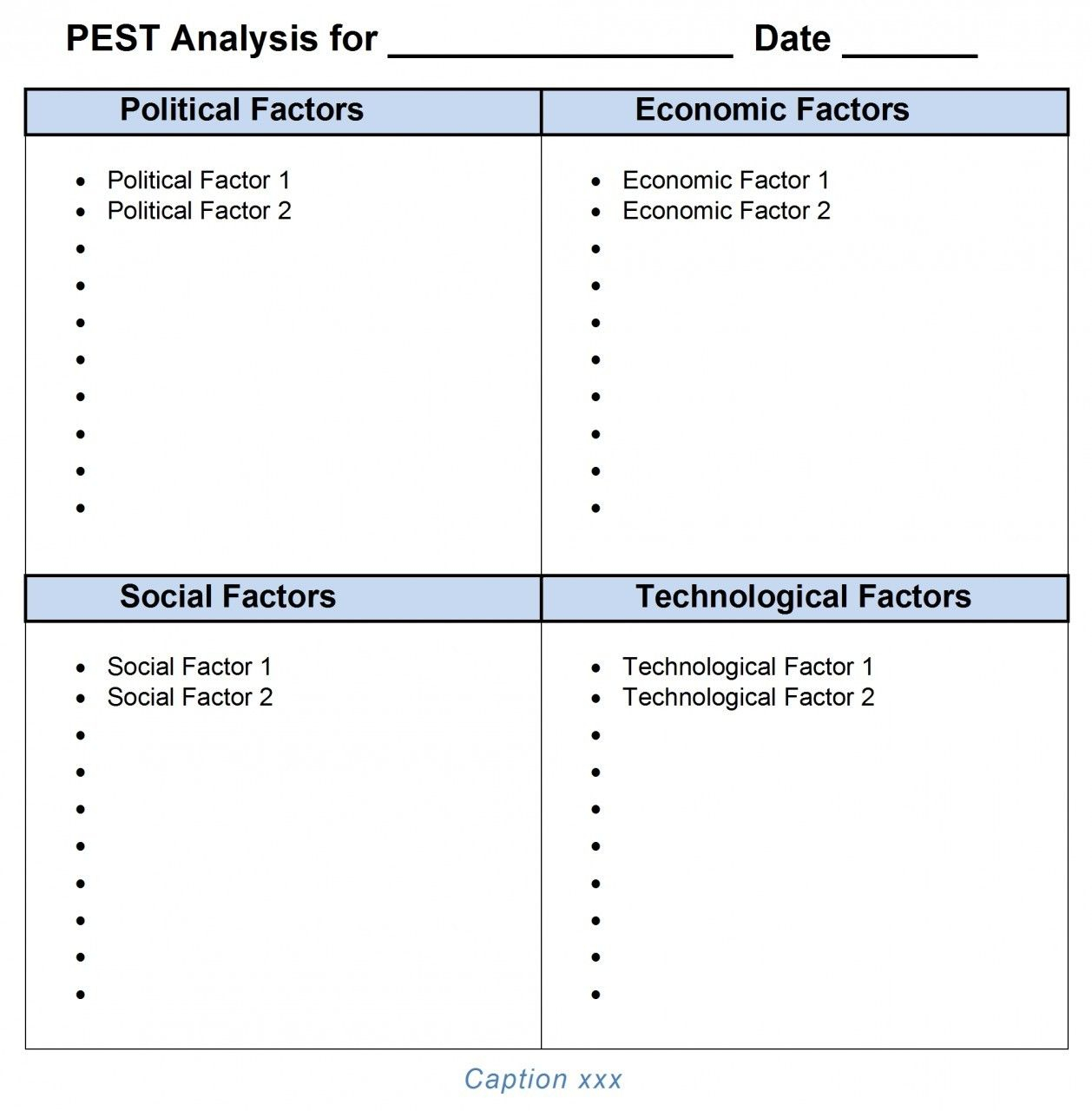 Pest Analysis Ms Word Template | It | Words, Templates Intended For Pestel Analysis Template Word