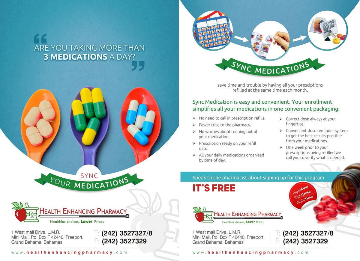 Pharmacy Brochure Design | Top Pharmacy Brochure Design For Pharmacy Brochure Template Free