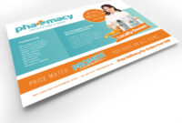 Pharmacy Flyer Template - Psd, Ai &amp; Vector - Brandpacks within Pharmacy Brochure Template Free