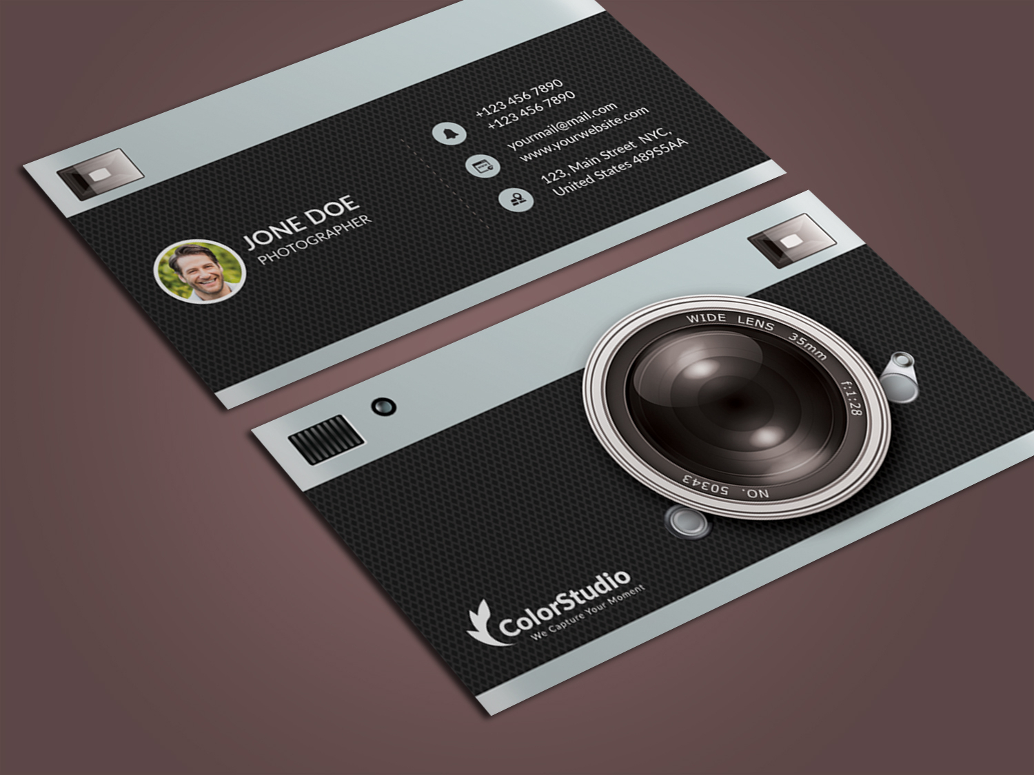 Photography Business Card Template Psd – Free Graphics Pertaining To Photography Business Card Templates Free Download