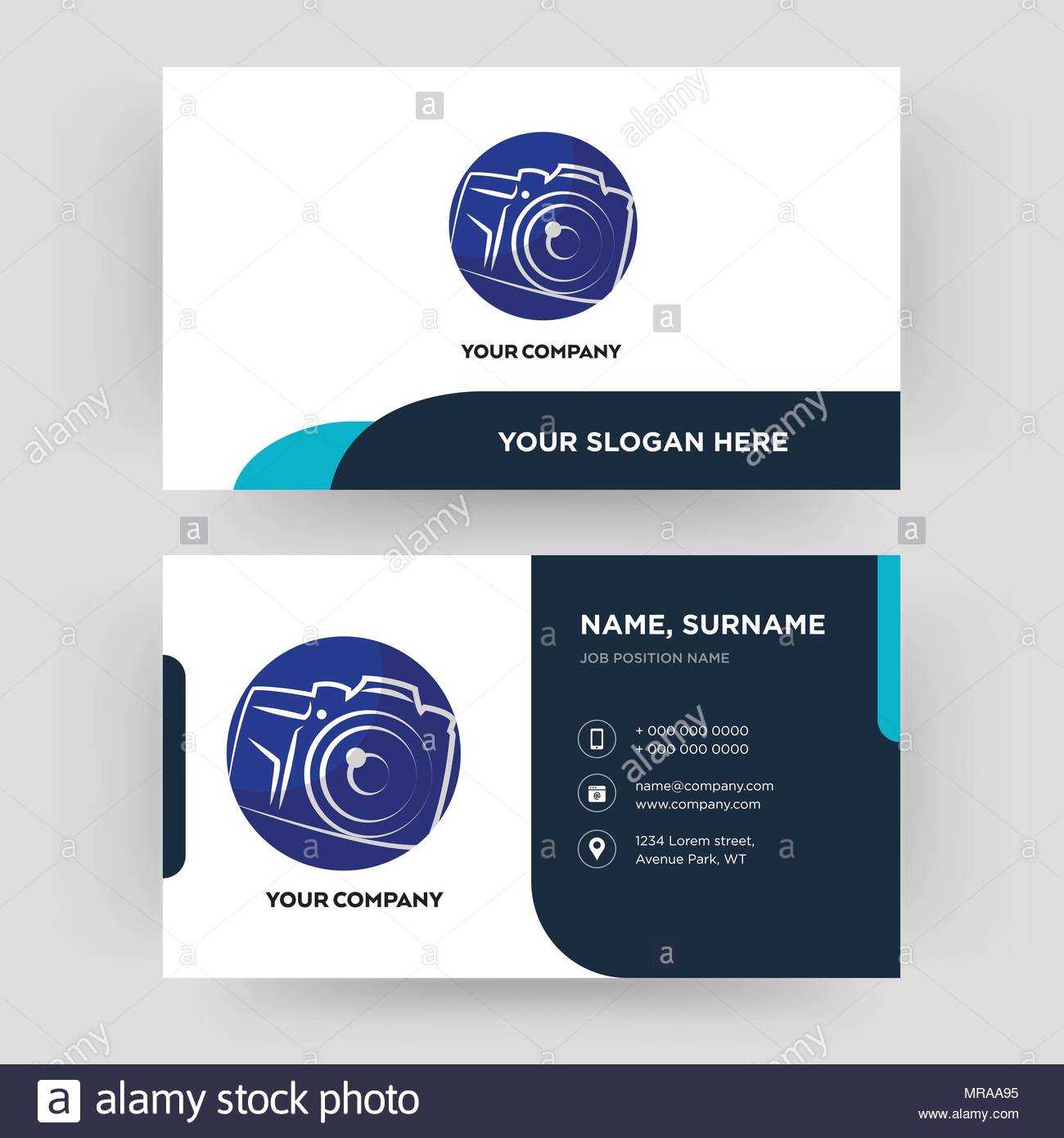 Photography Camera, Business Card Design Template, Visiting Intended For Photographer Id Card Template