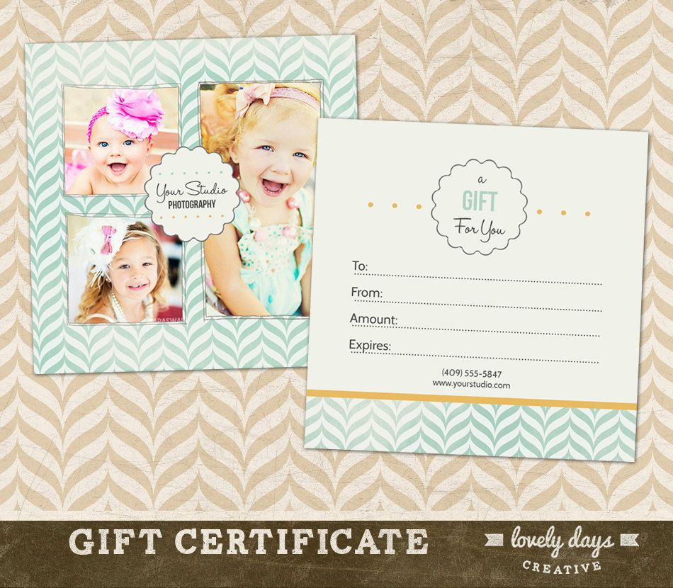 Photography Gift Certificate Template For Professional Regarding Free Photography Gift Certificate Template