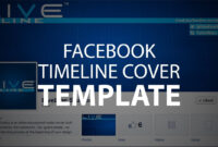 Photoshop Template: Facebook Timeline Cover (Psd File) regarding Photoshop Facebook Banner Template