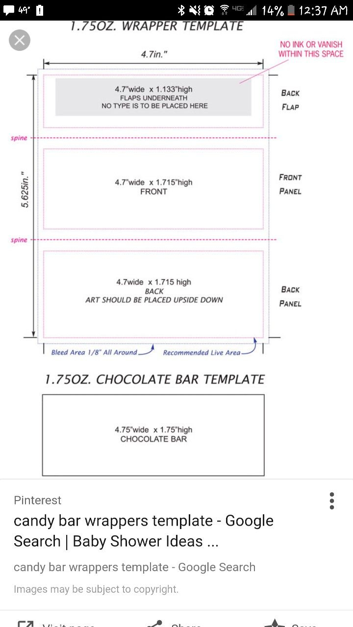 Pin De Leanne Moody En My Stuff | Candy Bar Wrapper Template With Free Blank Candy Bar Wrapper Template