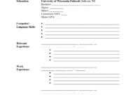 Pin Oleh Jobresume Di Resume Career Termplate Free with regard to Free Bio Template Fill In Blank