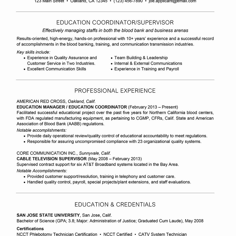 Pin On 100 Example Job Template For Combination Resume Template Word