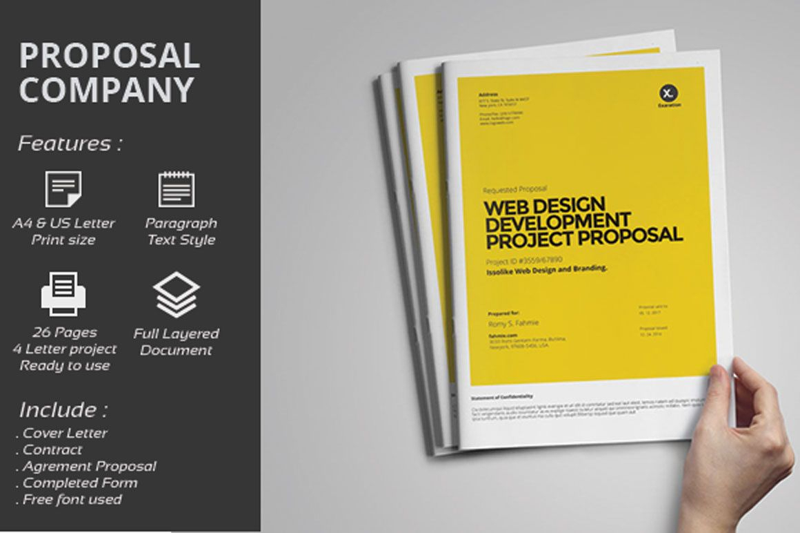 Pin On Brochure Template Word Format Designs Regarding Free Business Proposal Template Ms Word