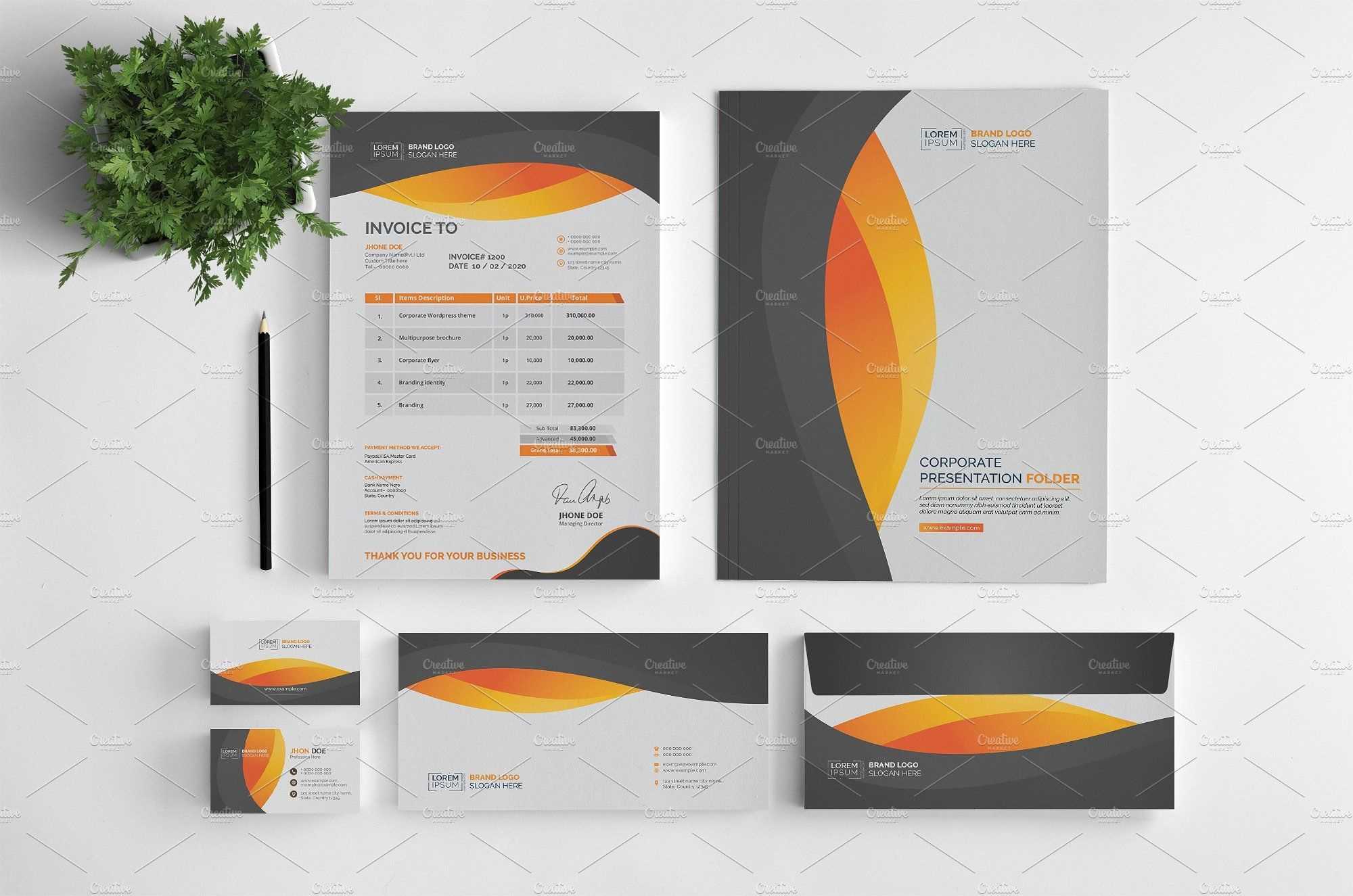 Pin On Class Regarding Business Card Letterhead Envelope Template