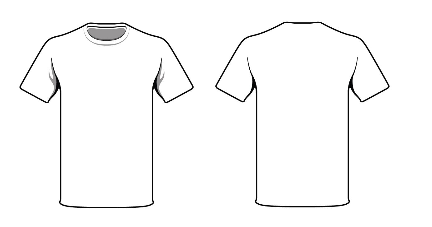 Pin On Cool Craft Idea's Regarding Blank T Shirt Outline Template