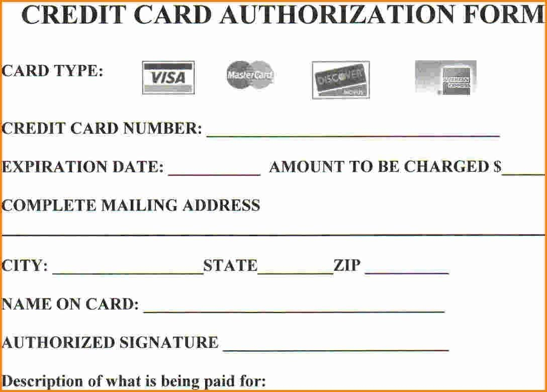 Pin On Credit Card Authorization Form Intended For Credit Card Authorization Form Template Word