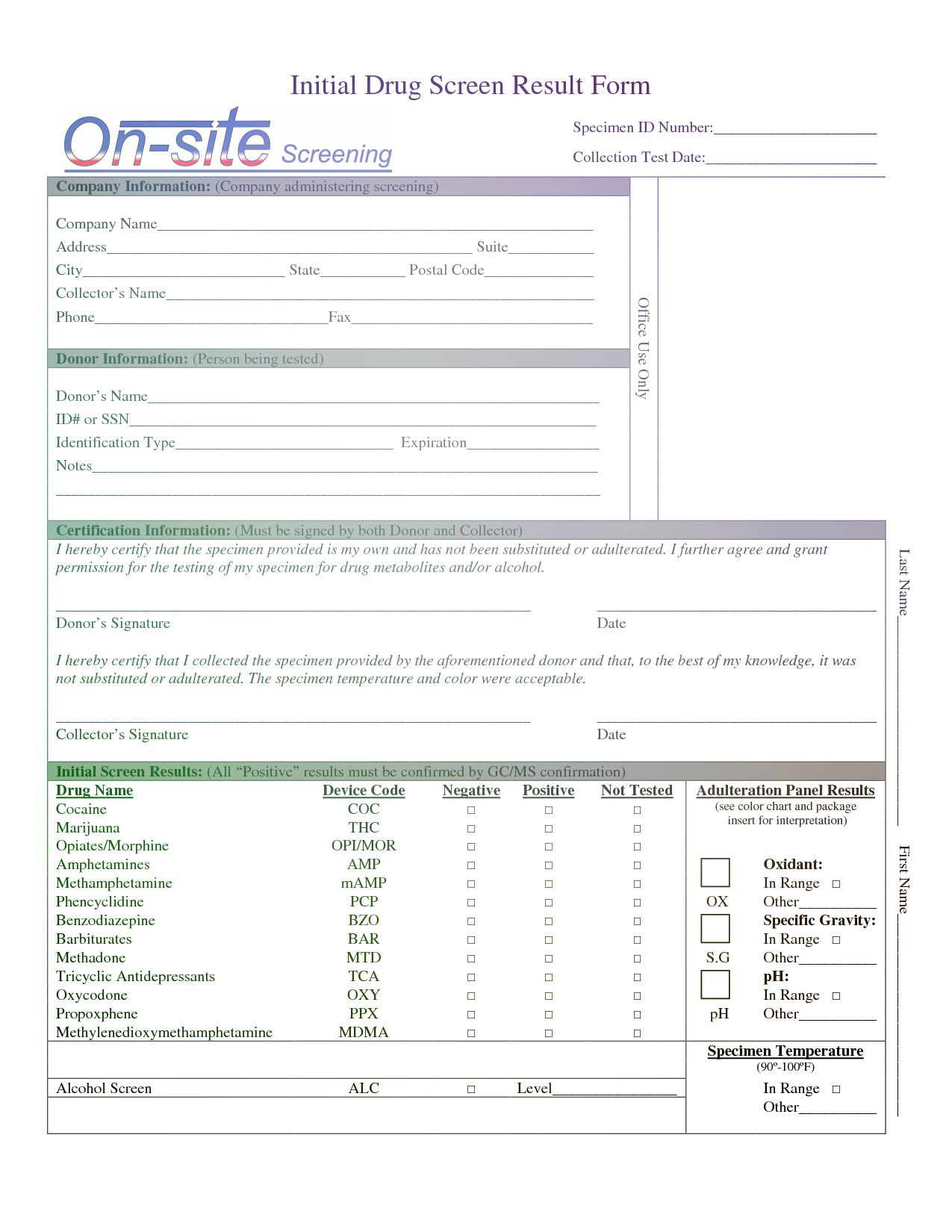 Pin On Drug Test Report Template For Weekly Test Report Template