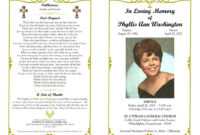 Pin On Mamas Words in Remembrance Cards Template Free