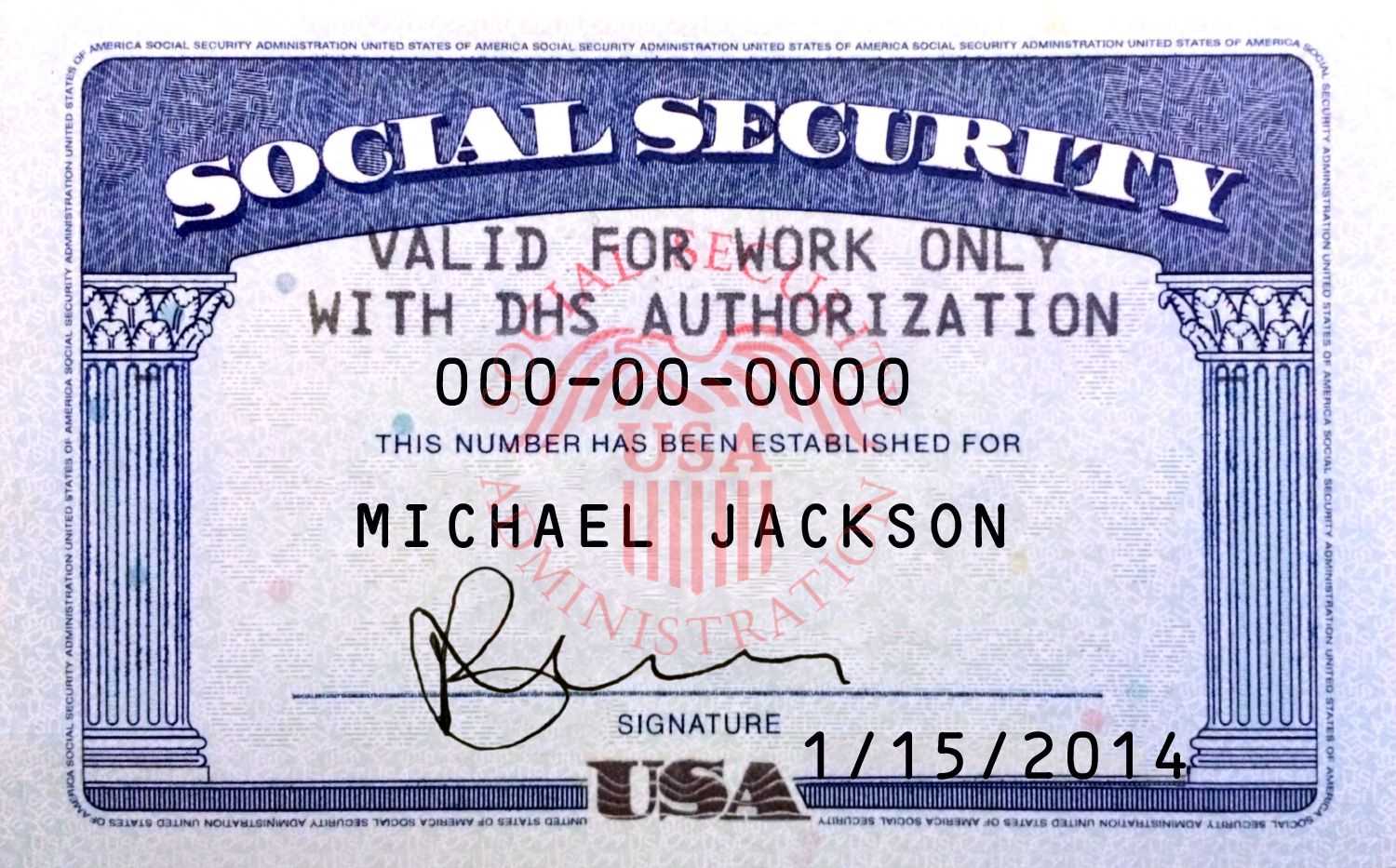 Pin On Novelty Psd Usa Ssn Template In Ss Card Template