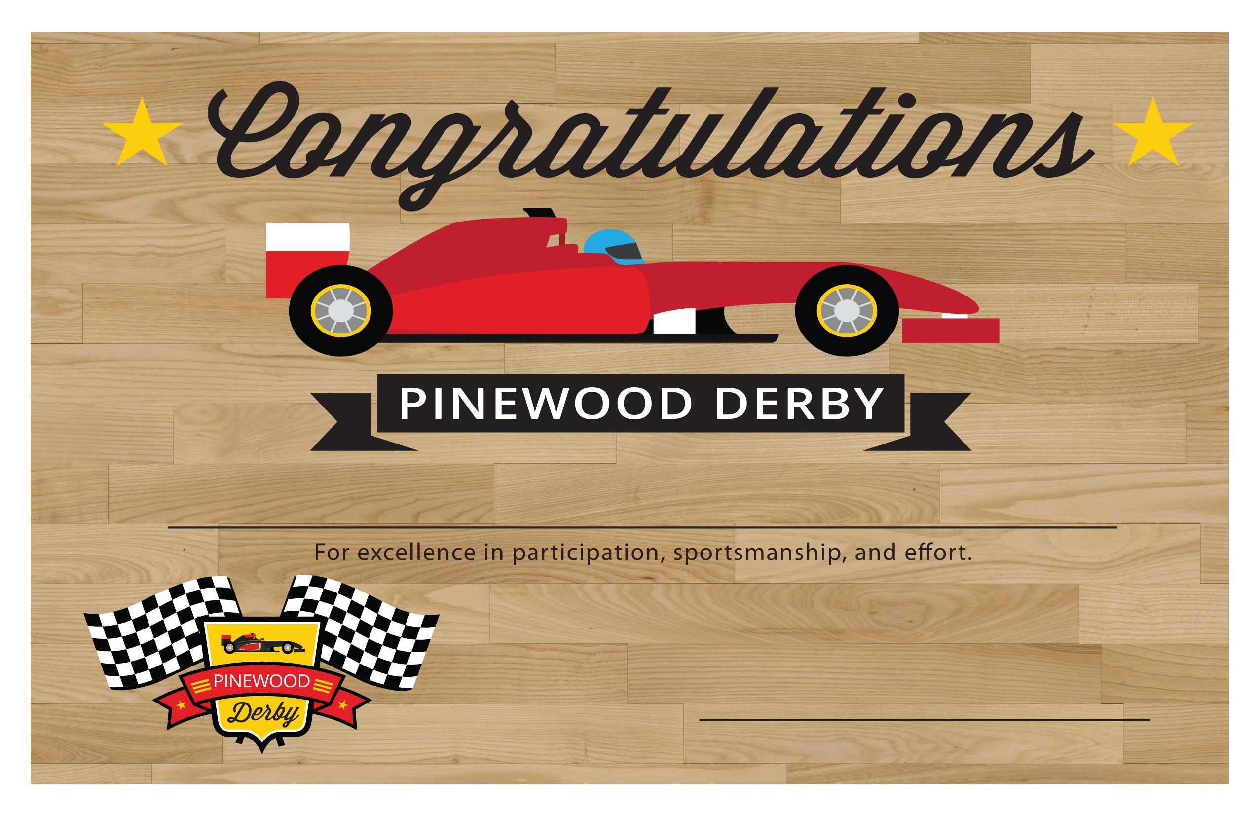 Pin On Pinewood Derby Pertaining To Pinewood Derby Certificate Template